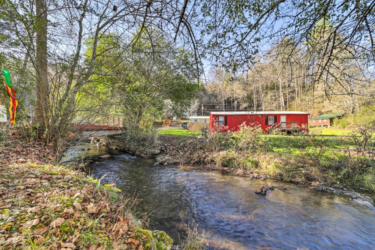Smoky Mountain Vacation Rental With Hot Tub And Kayaks Whittier Buitenkant foto
