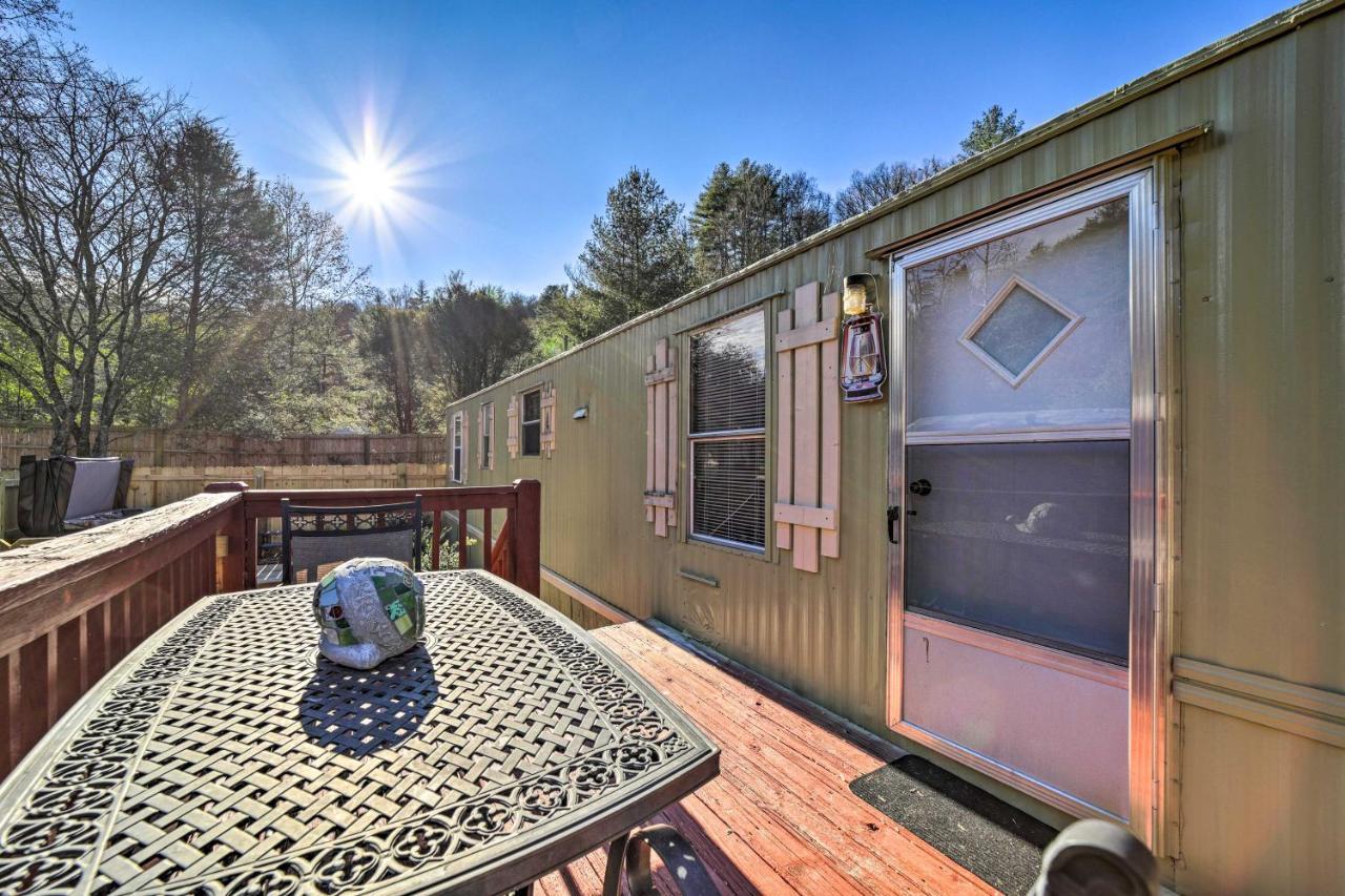 Smoky Mountain Vacation Rental With Hot Tub And Kayaks Whittier Buitenkant foto