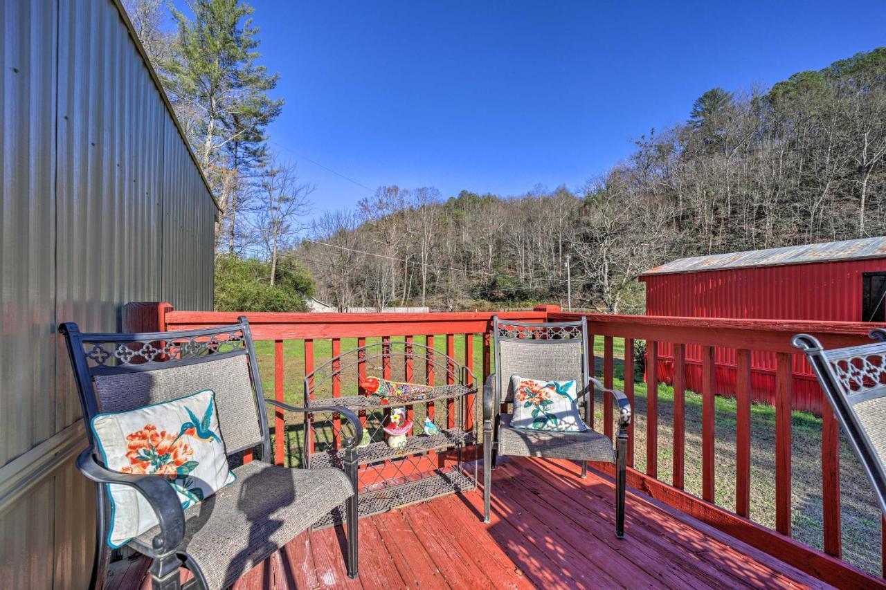 Smoky Mountain Vacation Rental With Hot Tub And Kayaks Whittier Buitenkant foto